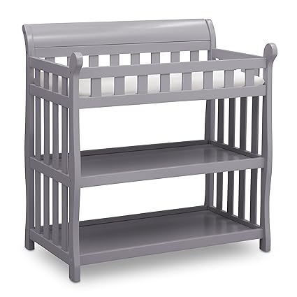 Eclipse Changing Table with Changing Pad, White
