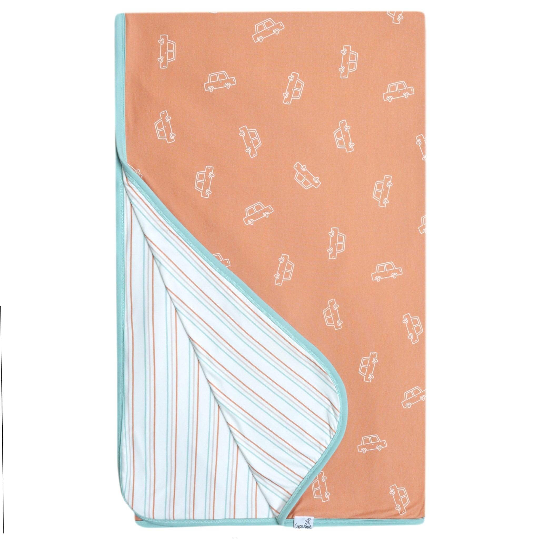 Jumbo Premium Knit 3 Layer Stretchy Throw Blanket Cooper