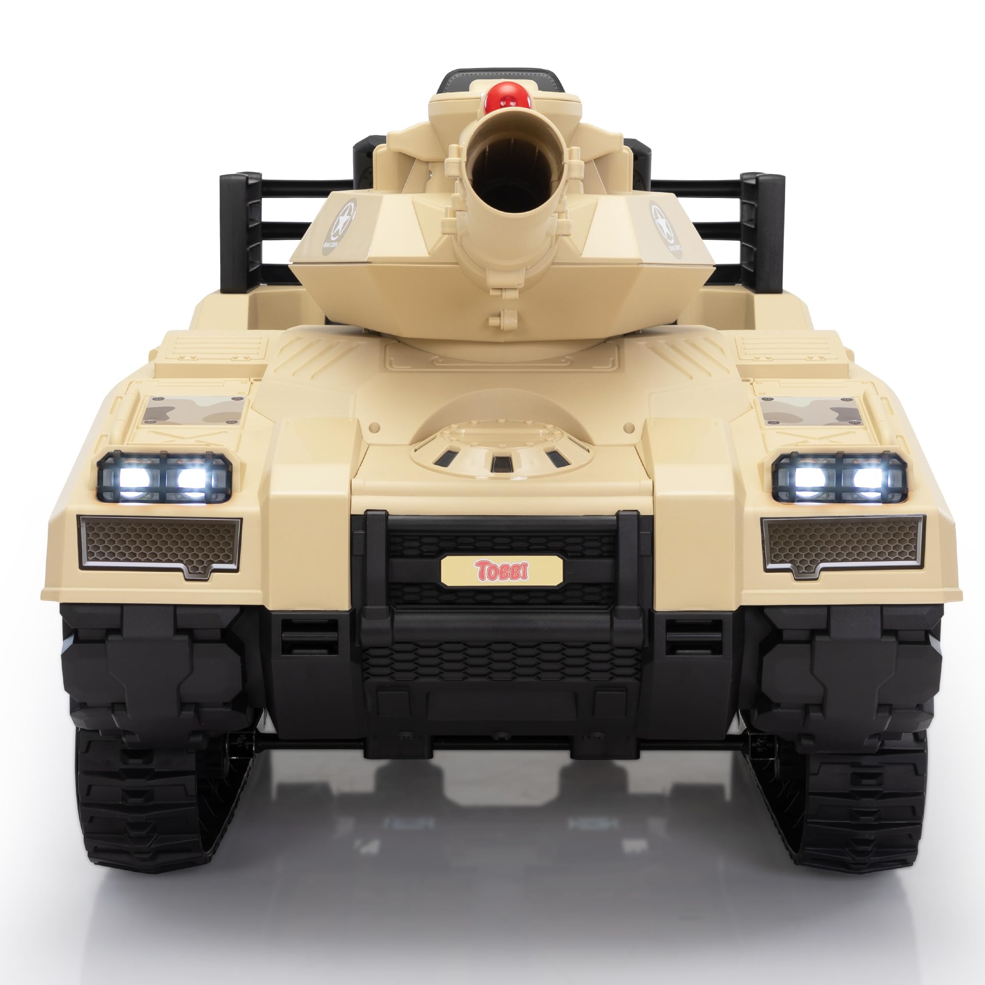 Remote Control for Toddlers, 360°Spin Off-Road Fighting Military Vehicle with Missiles