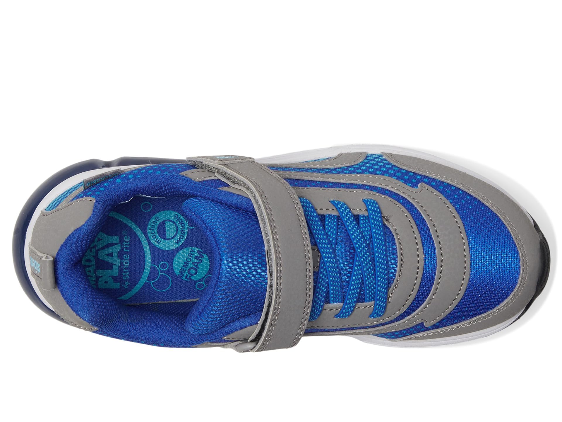 Stride Rite Baby Boys M2p Surge Bounce (Infant/Little Kid) Sneaker, Grey, 1 Wide