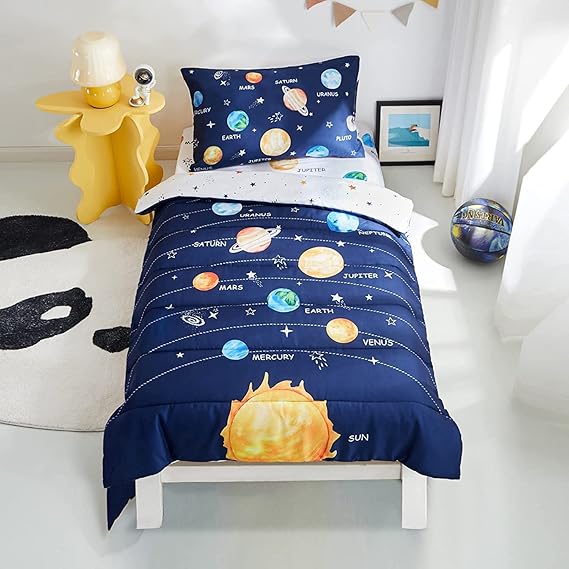 Piece Toddler Bedding Set, Includes 1 Flat Sheet