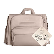 New Satchel Diaper Bag, Convertible Diaper Bag with Portable Changing Pad