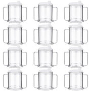 Pcs Spillproof 13.5 oz Adult Sippy Cup 2 Handle Plastic Mug Independence