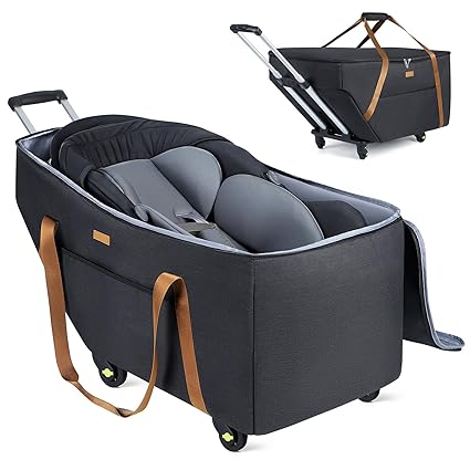 Infant Car Seat Travel Bag with Wheels Fits Chicco KeyFit 30