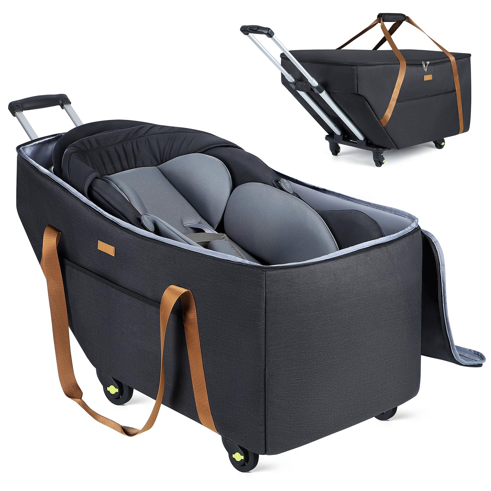 Infant Car Seat Travel Bag with Wheels Fits Chicco KeyFit 30