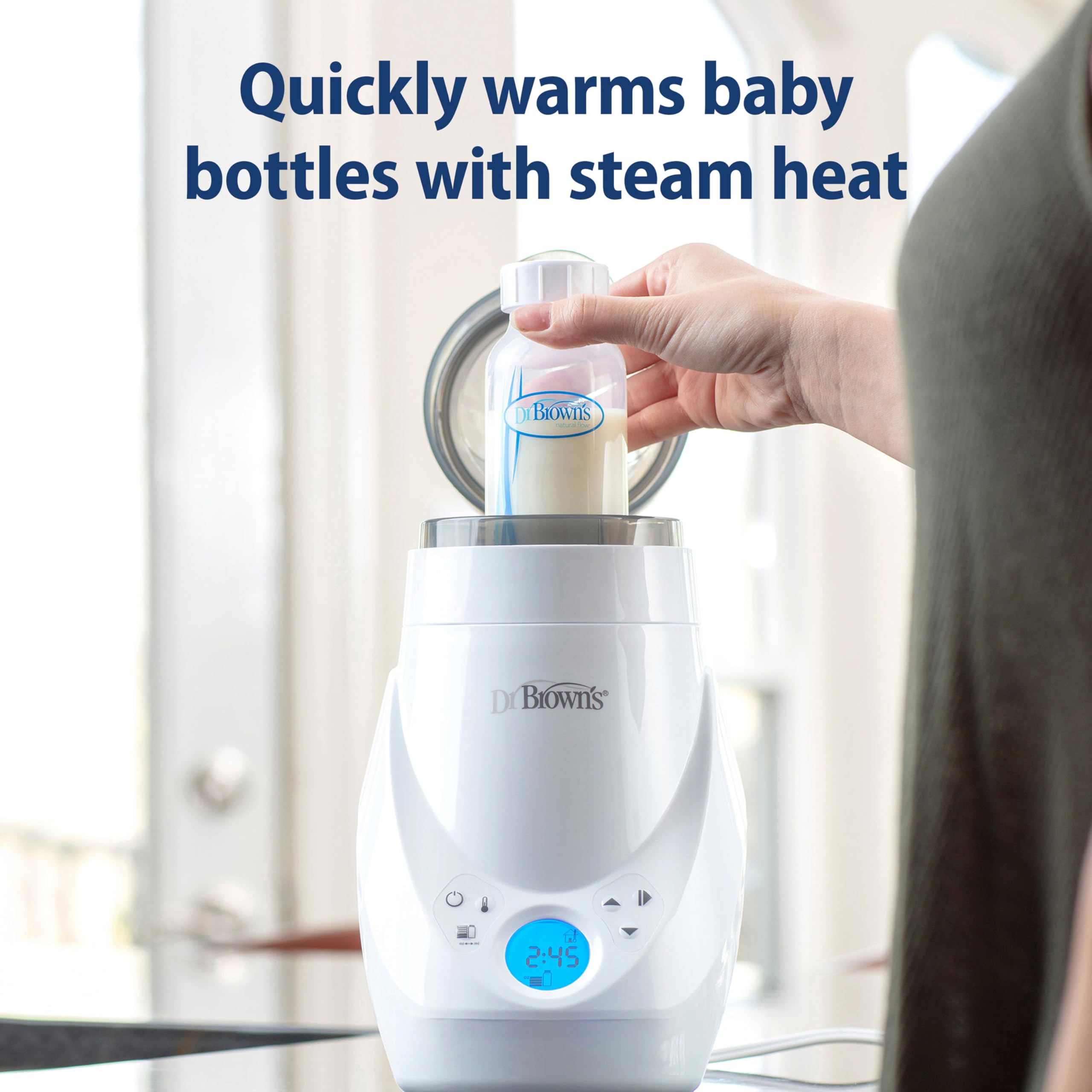 Deluxe Baby Bottle Warmer and Sterilizer for Formula