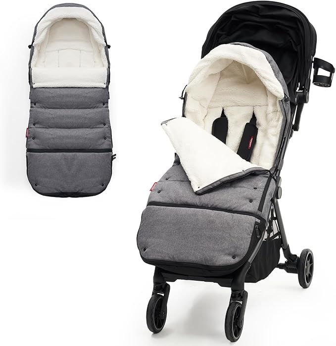 Stroller Footmuff | Universal, Weather-Proof, Warm Stroller Bunting Bag