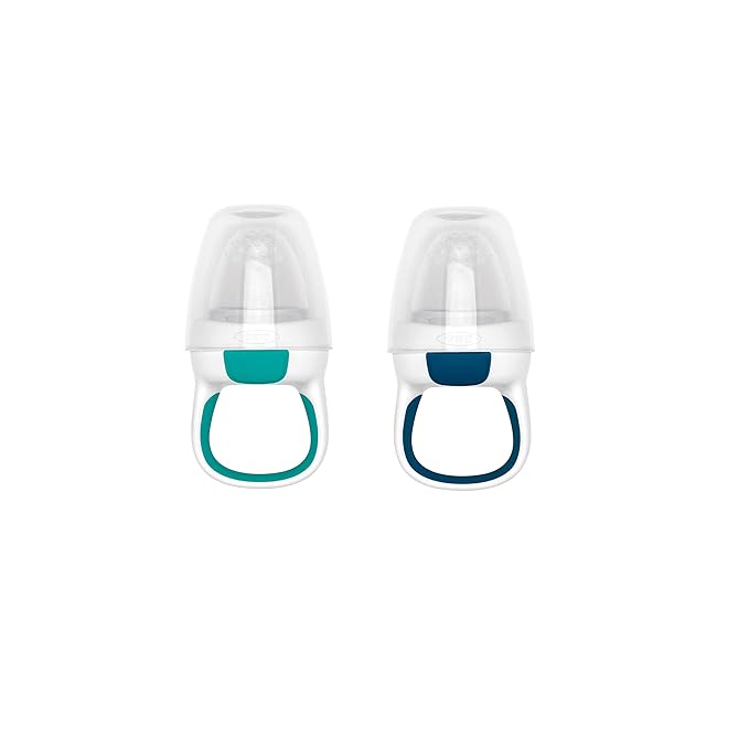 Silicone Self-Feeder 2 Pack - Opal and Dusk
