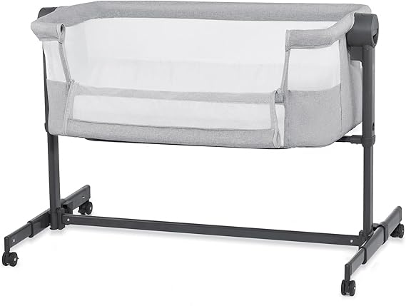 Neste UP2 Bedside Cot 2 in 1, Co-Sleeper from Birth, Travel Cot for Newborn