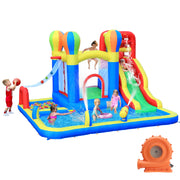 Inflatable Bounce House with Water Slide – Backyard Inflatable Water Park