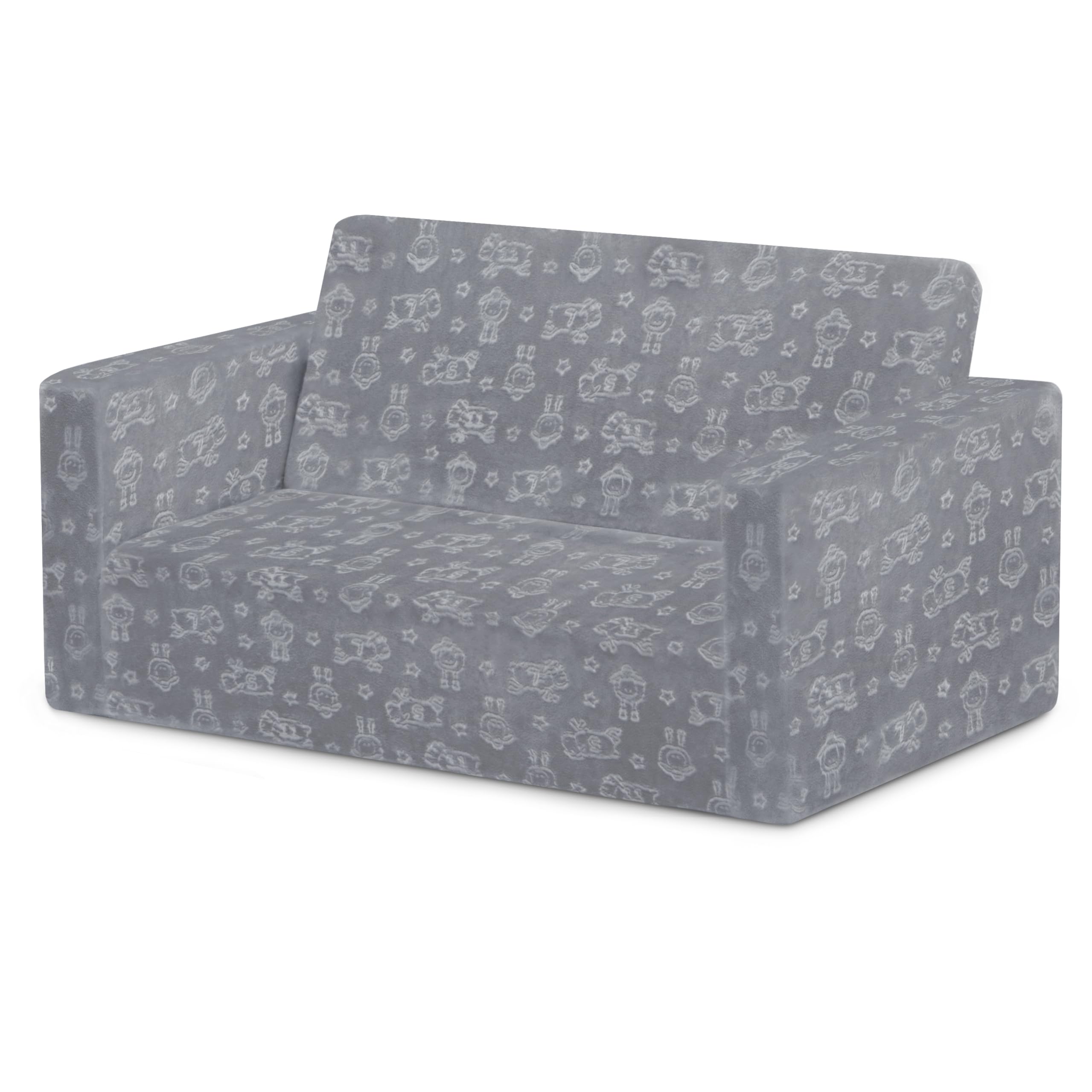 Convertible Kids Sofa Sleeper with Washable Cover
