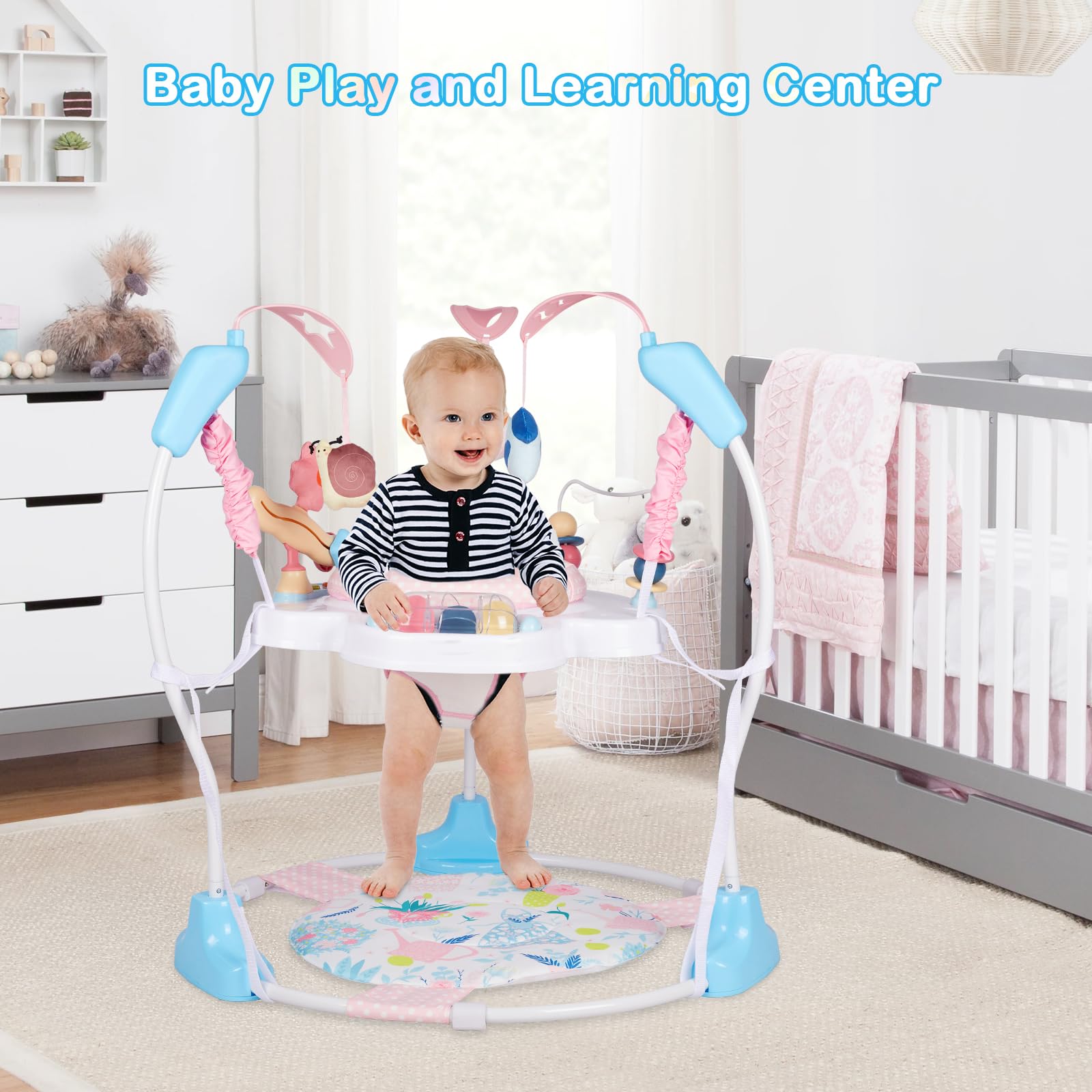 3-in-1 Baby Activity Center with Music and Lights