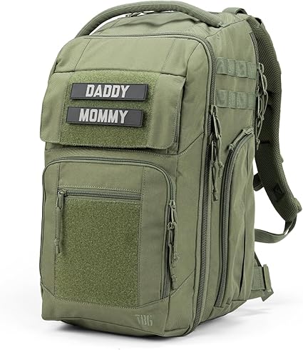 Baby Gear Everyday Diaper Bag Backpack for Men w/Changing