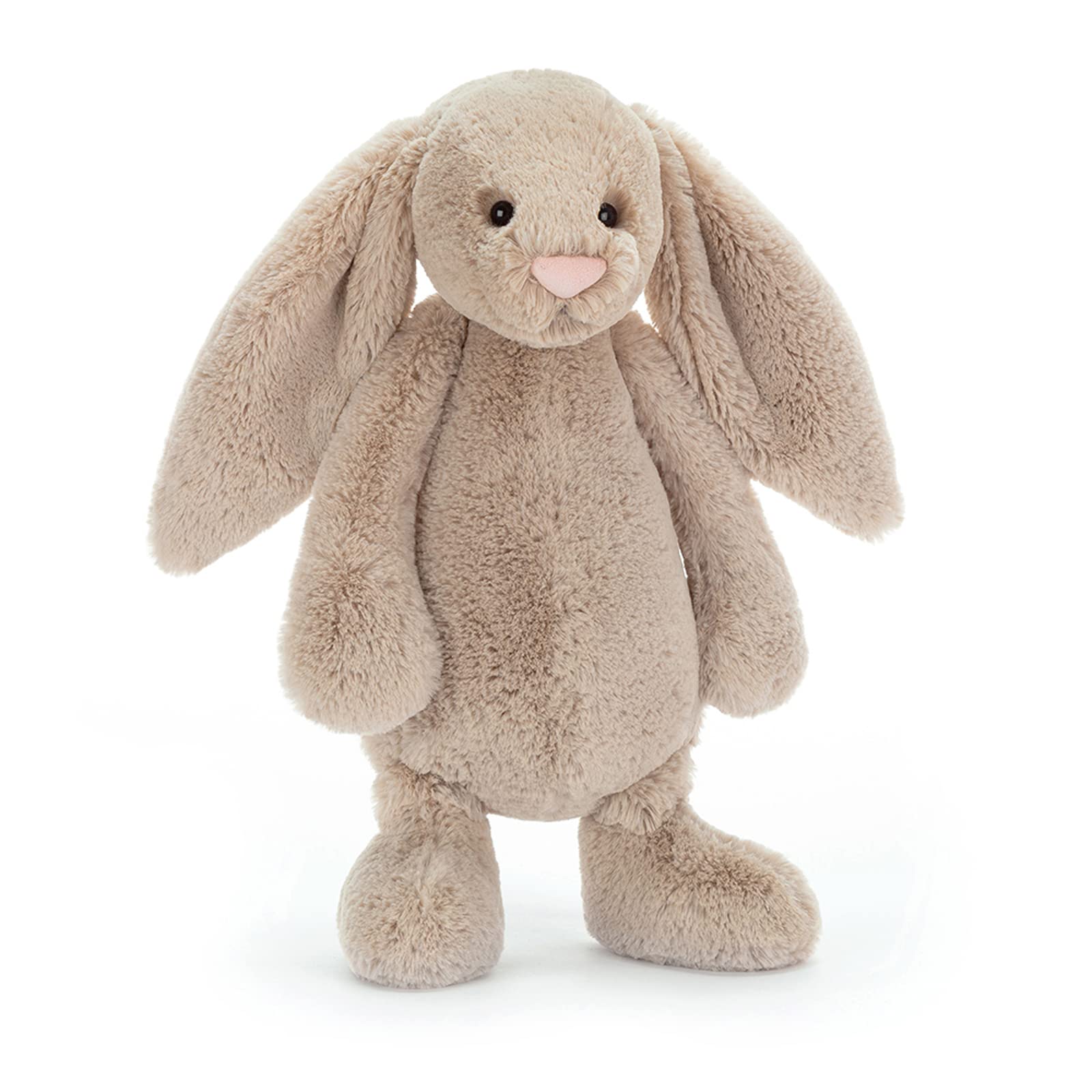 Bashful Beige Bunny Stuffed Animal, Large 14 inches - Rabbit and Bunny Plush Toy