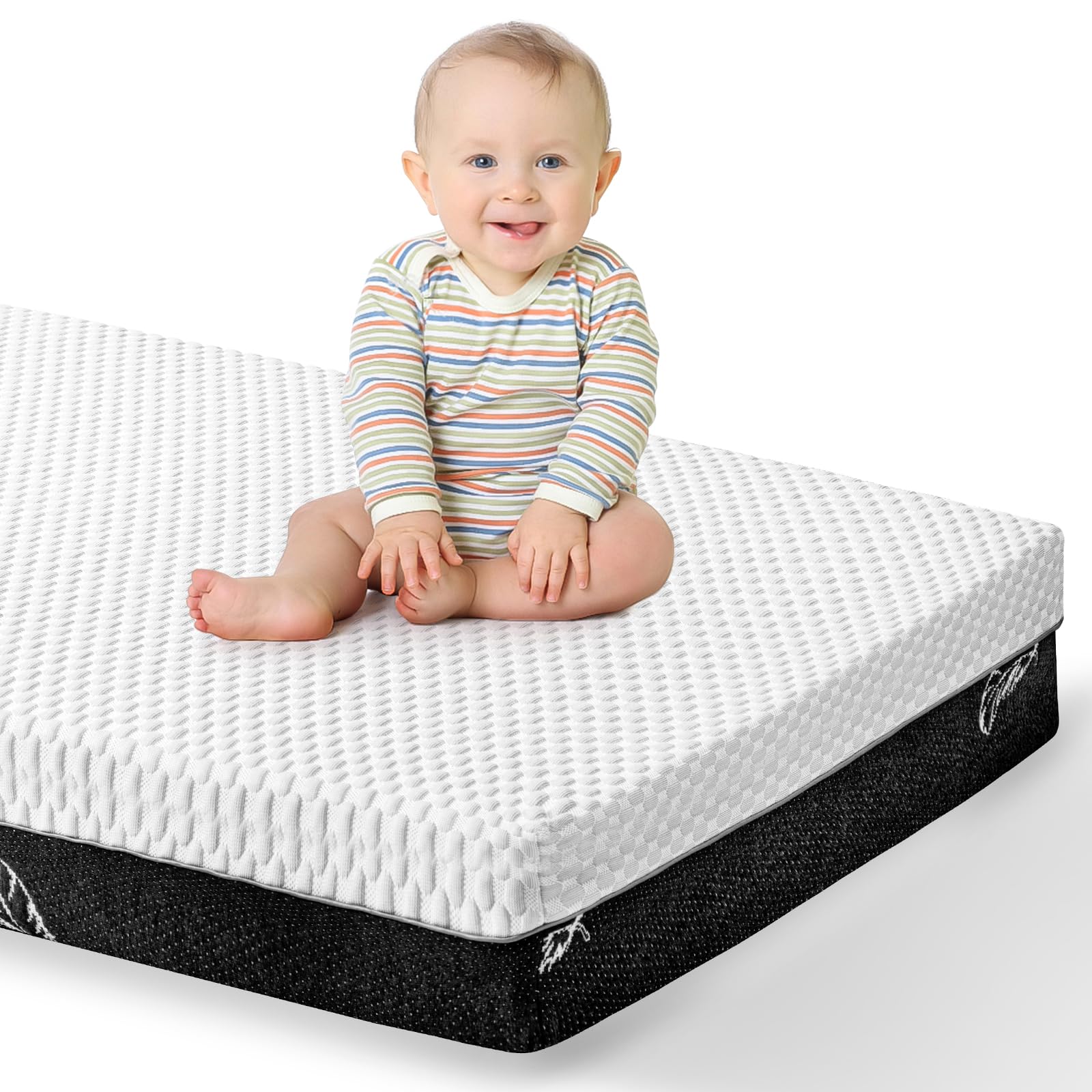 Crib Mattress, 52 x 27 Dual-Sided Comfort Baby and Toddler