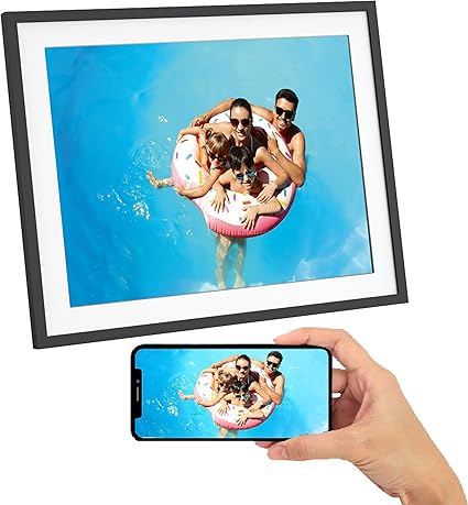 Photo Connected Digital Photo Frame Realiview APF1700 Wi-Fi 17" LCD