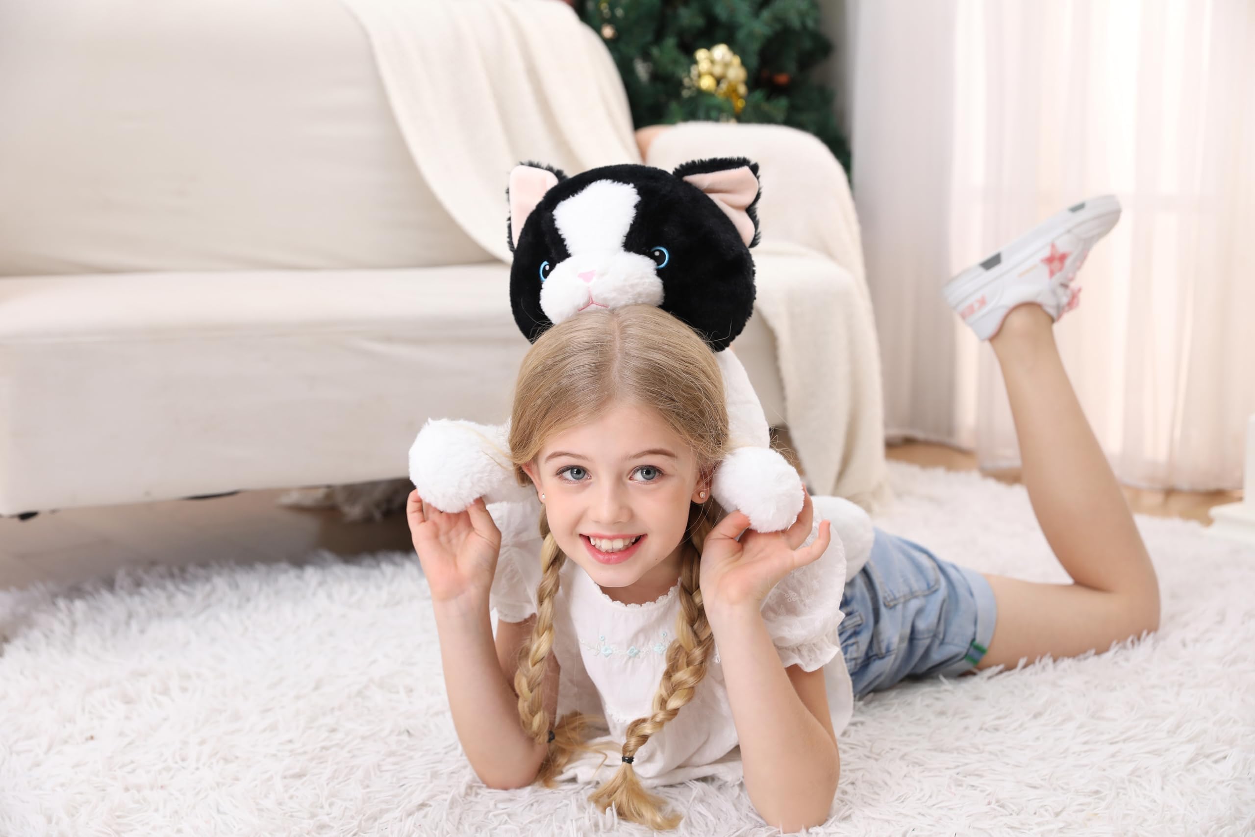 5lbs Weighted Cat Stuffed Animals 24in