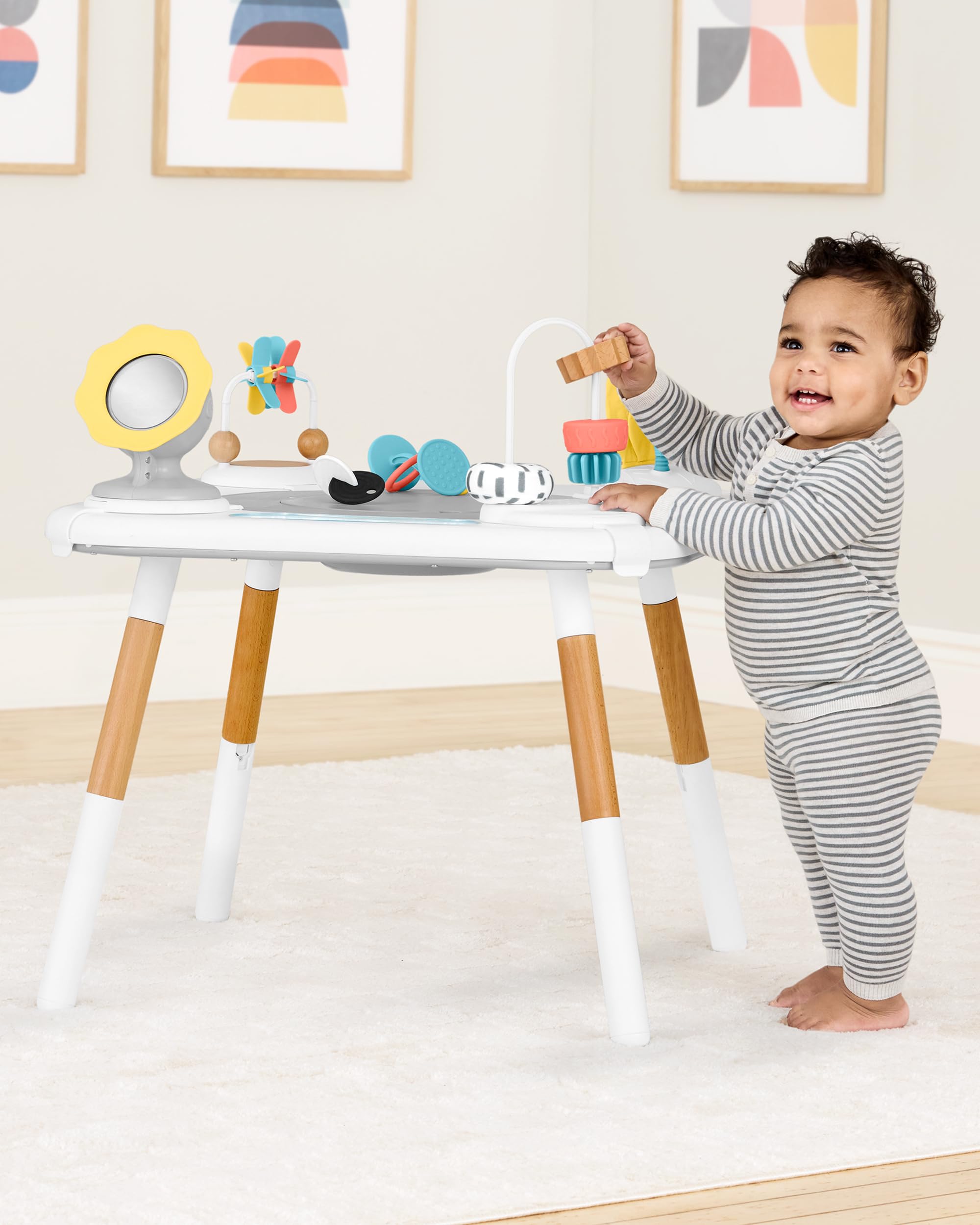 Discoverosity Montessori-Inspired 3-Stage Activity Center & Play