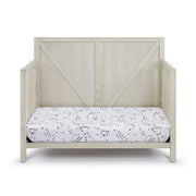 4-in-1 Convertible Crib in Washed Gray