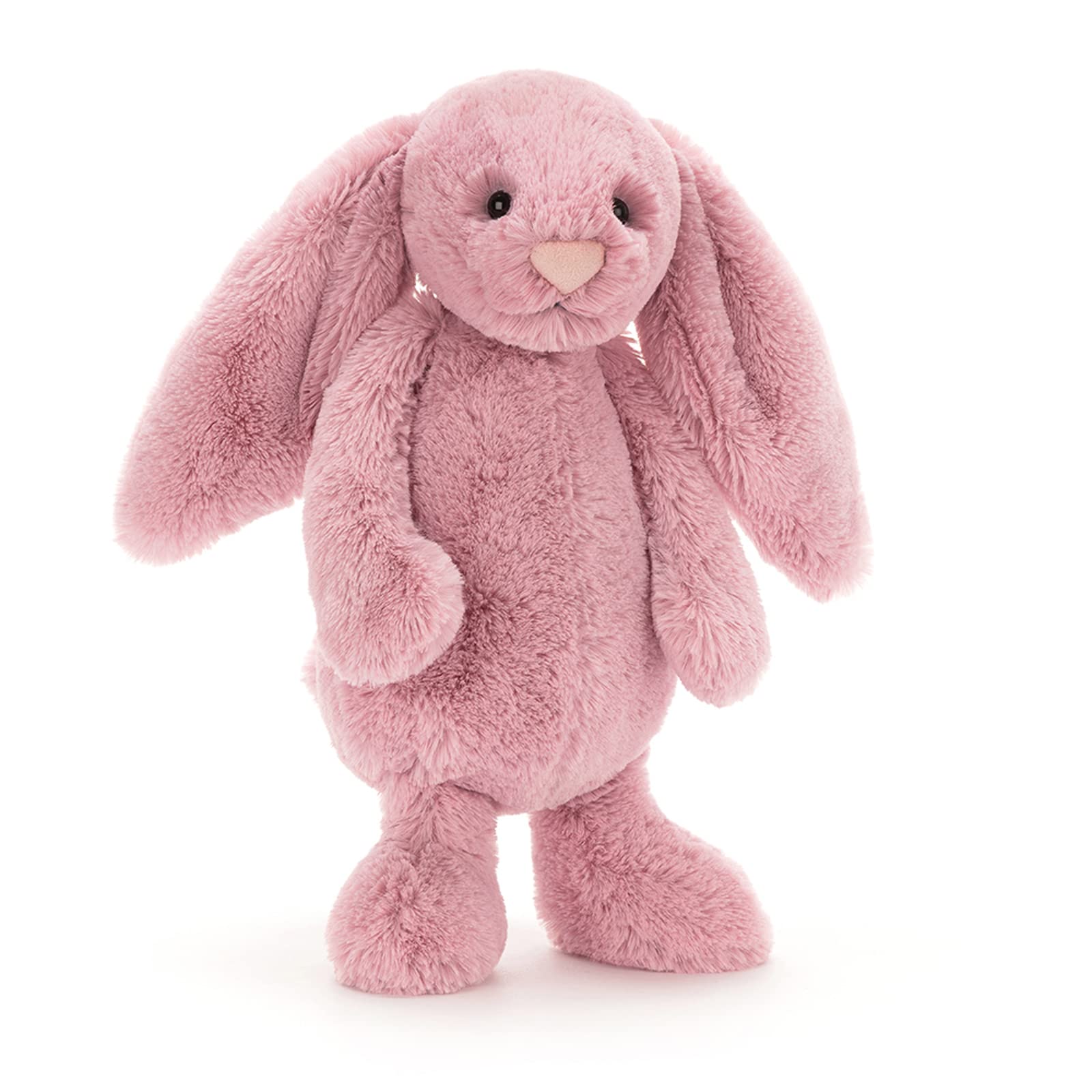 Bashful Tulip Pink Bunny Stuffed Animal, Medium 12 inches - Rabbit and Bunny Plush Toy