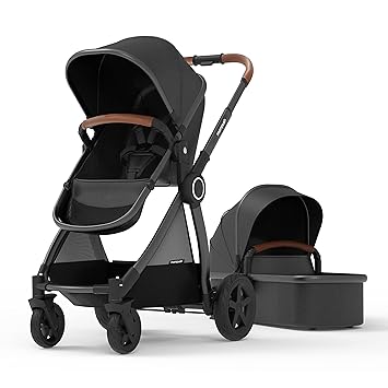 Ultimate2 Baby Stroller, Premium Convertible Full-Size Stroller for Toddler