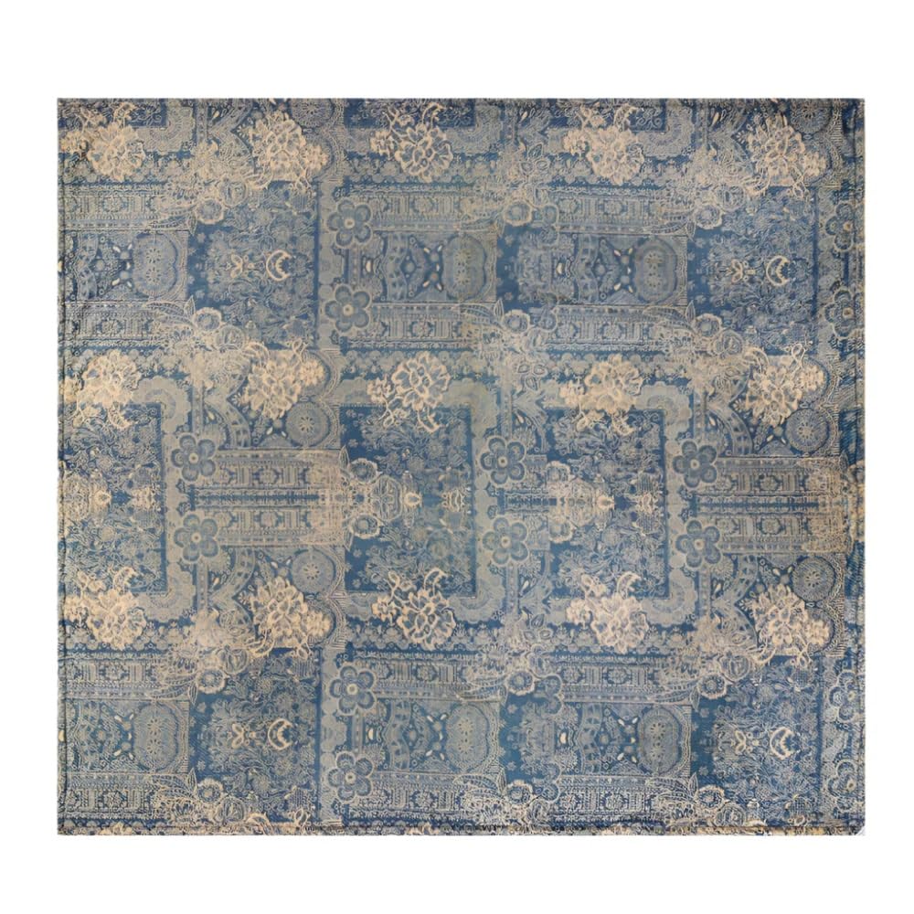 Denim Print Laurel Canyon Cozy Blanket - H17025-1