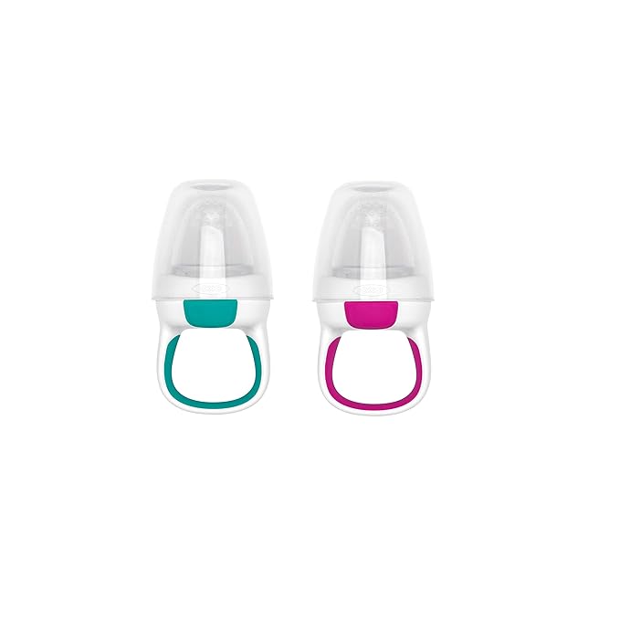 Silicone Self-Feeder 2 Pack - Opal and Dusk