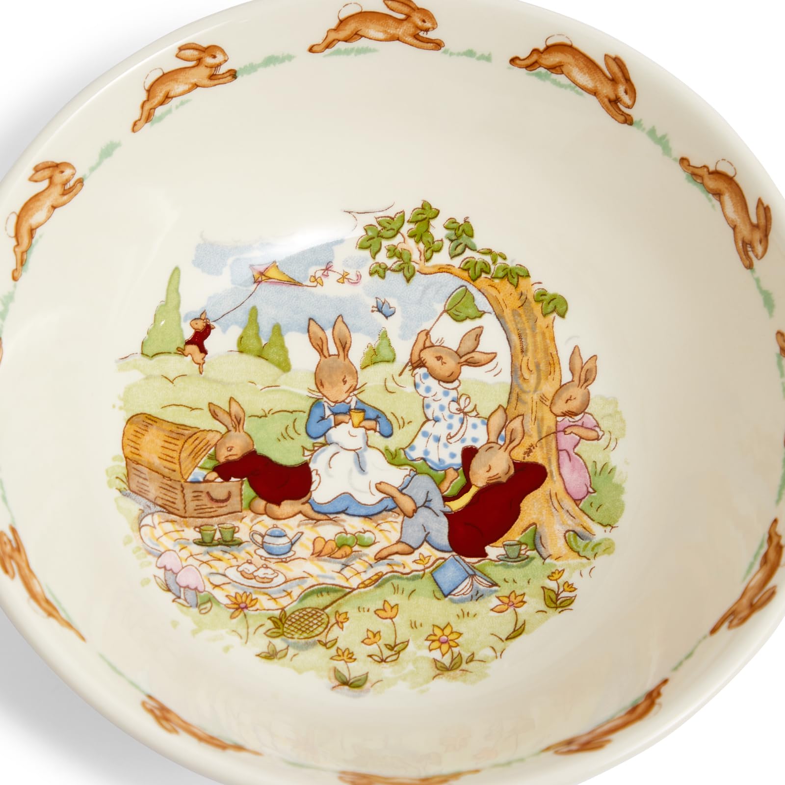 Bunnykins 3-Piece Childrens Set (Bowl, Plate & One Handled Mug)