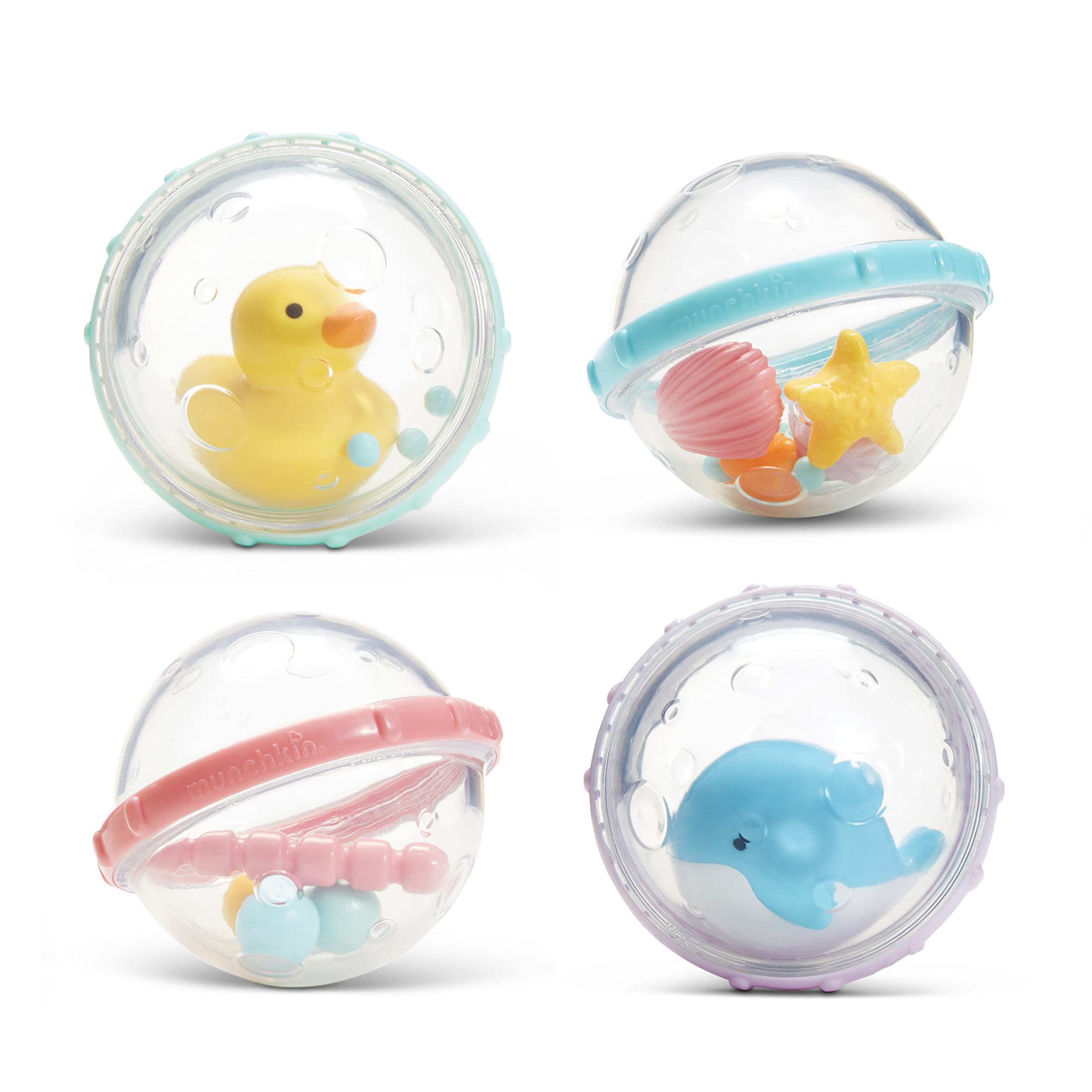 Float & Play Bubbles™ Baby and Toddler Bath Toy, 4 Count