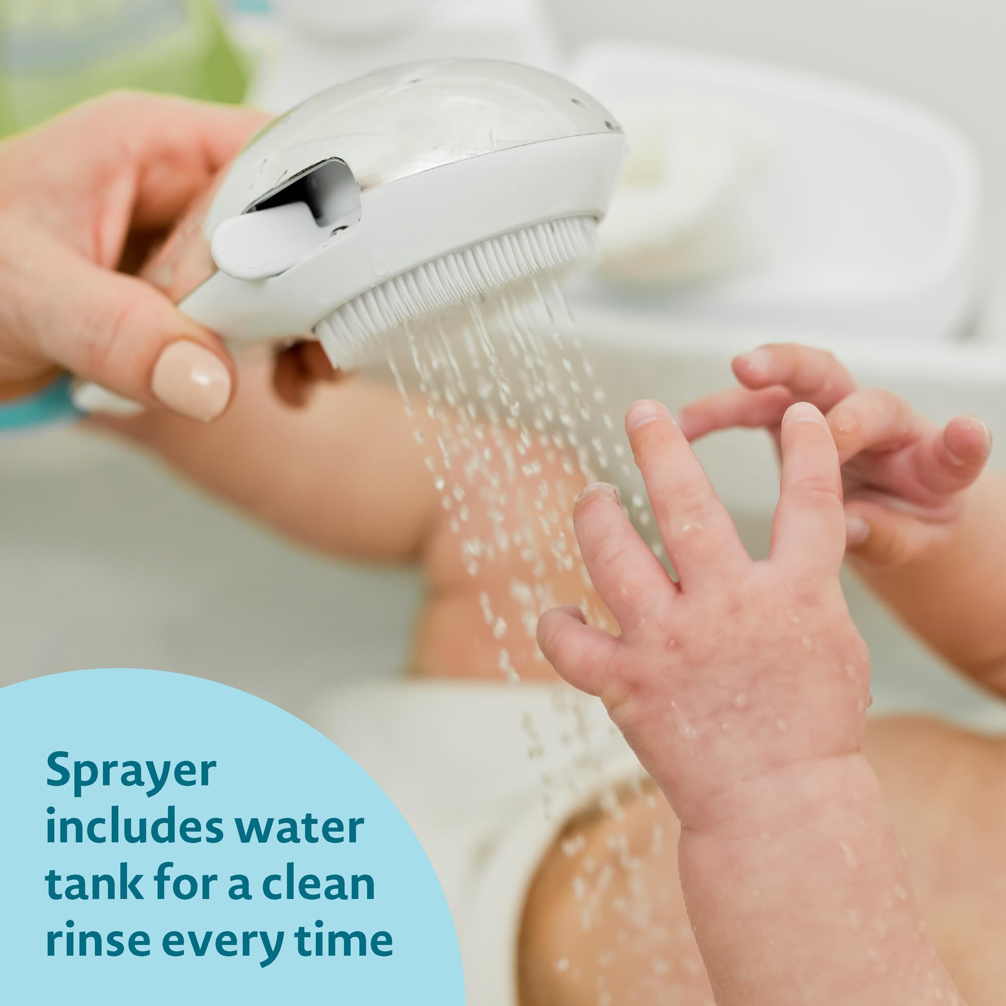 3-in-1 Baby Bathtub with Rain Shower