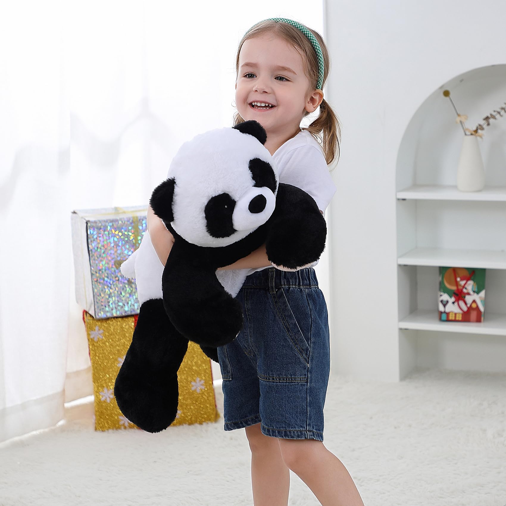 5 lbs 24" Weighted Stuffed Animals Panda Plushie