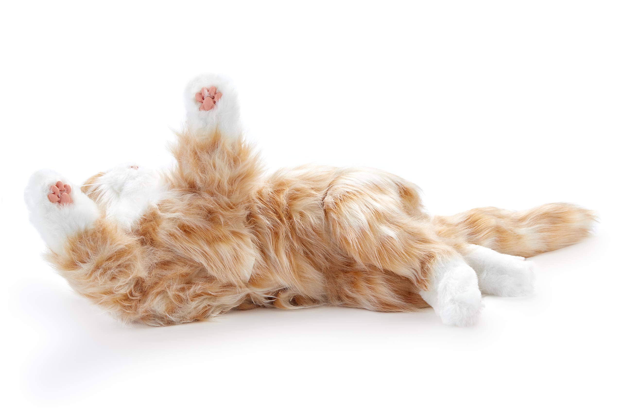 Companion Pet for Seniors - Lifelike Animatronic Cat - Realistic Soft-Touch Fur & Purring