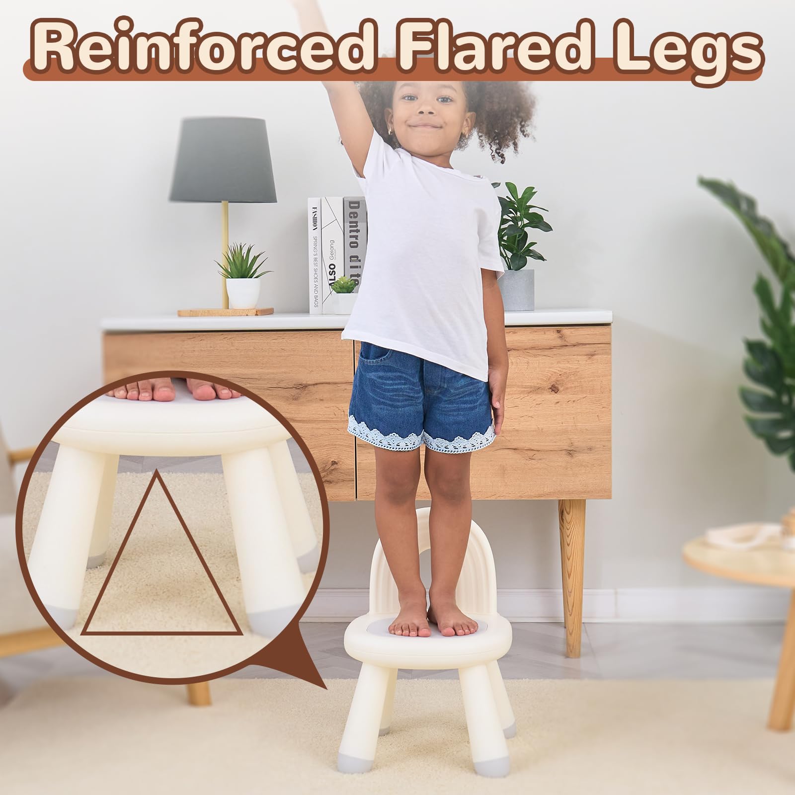 Ergonomic Toddler Chair for Ages 1-3