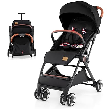 Baby Stroller, Compact Toddler Travel Stroller for Airplane