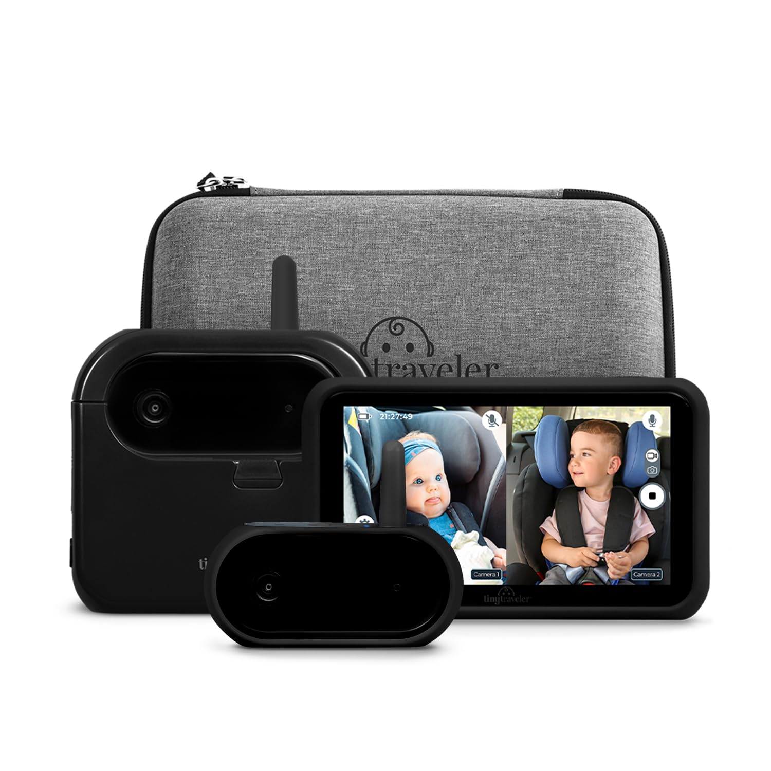 Tiny Traveler Ai Smart Wireless Baby Car Monitor
