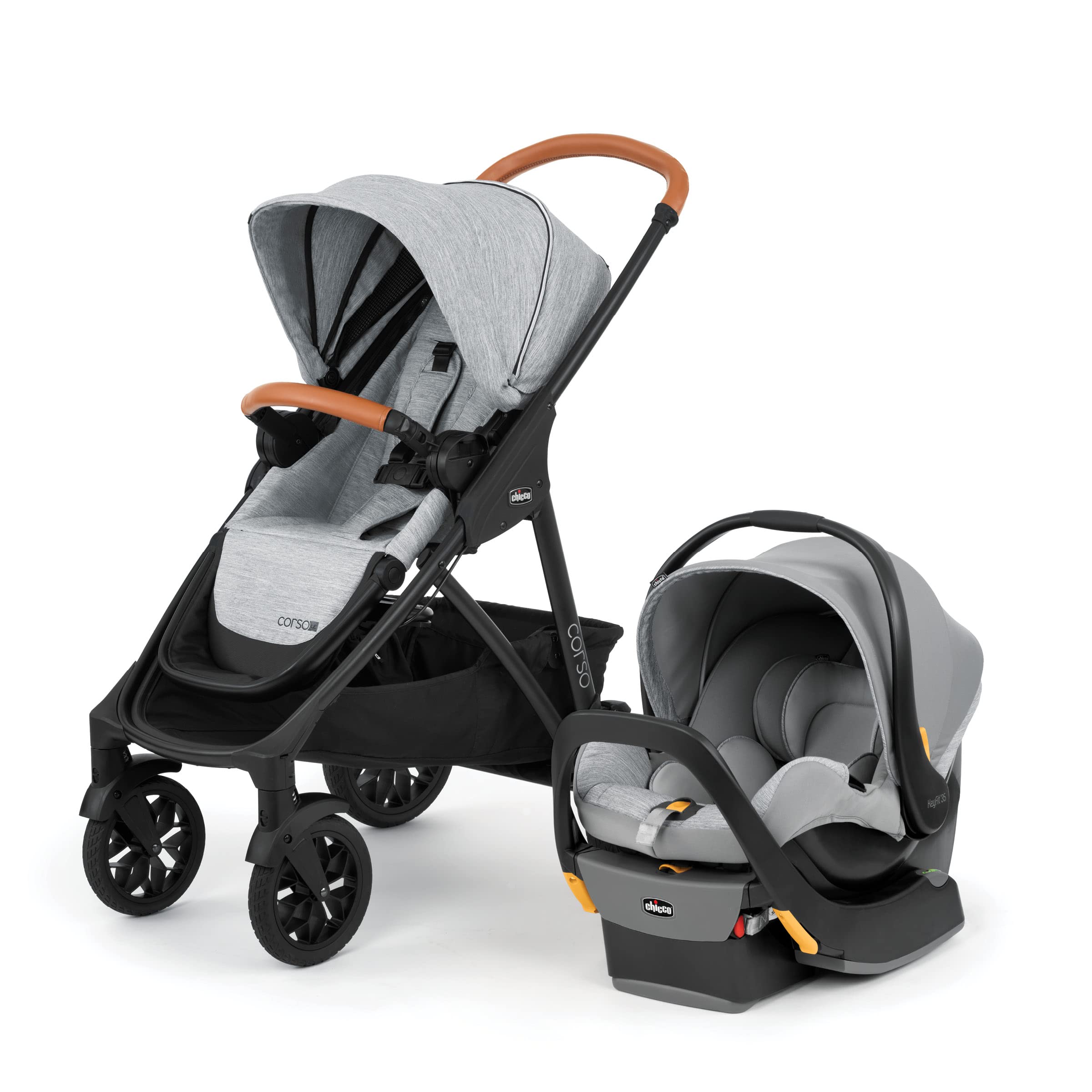 Corso LE Modular Travel System, Corso LE Stroller with KeyFit 35 Infant Car Seat and Base