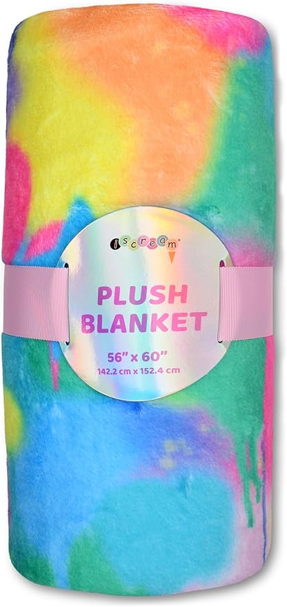 Corey Paige Designs Bold Print Silky Soft Plush 56" x 60" Premium Fleece Throw Blanket