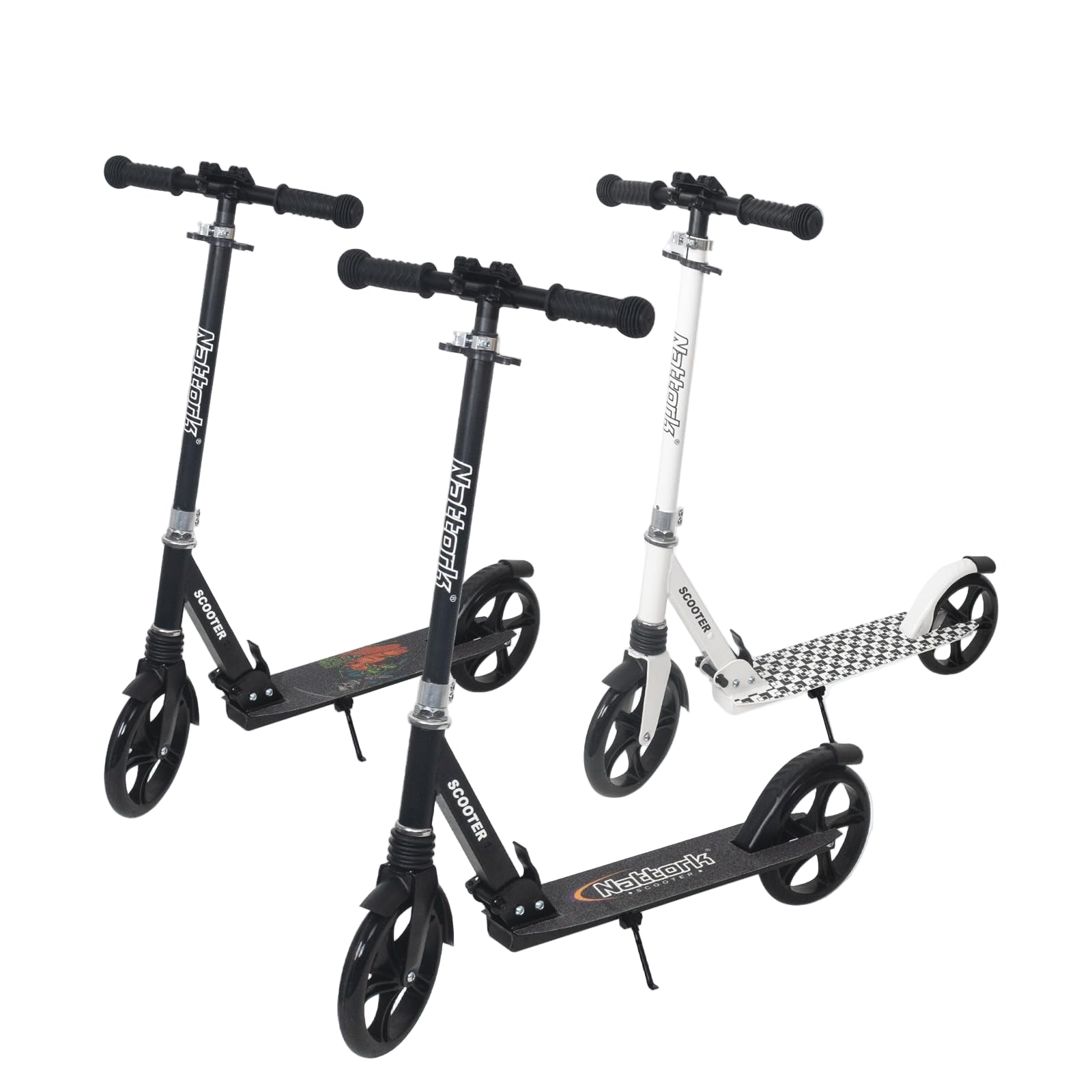 Kick Scooter for Kids 6+ Years Teens Adults - 220LB Weight Capacity