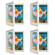 4 Pack Kids Art Frame, Kids Artwork Frames Changeable 8 x10.5