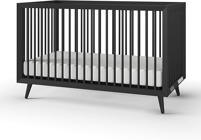 Cranbrook 4-in-1 Convertible Crib, Baby Crib Converts to Day Bed