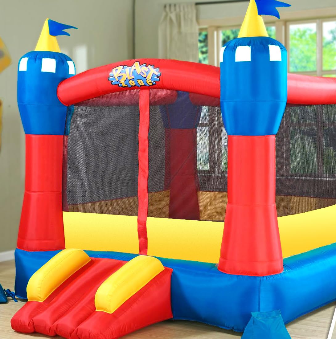 Magic Castle - Inflatable Bounce House with Blower - Premium Quality - Indoor/Outdoor