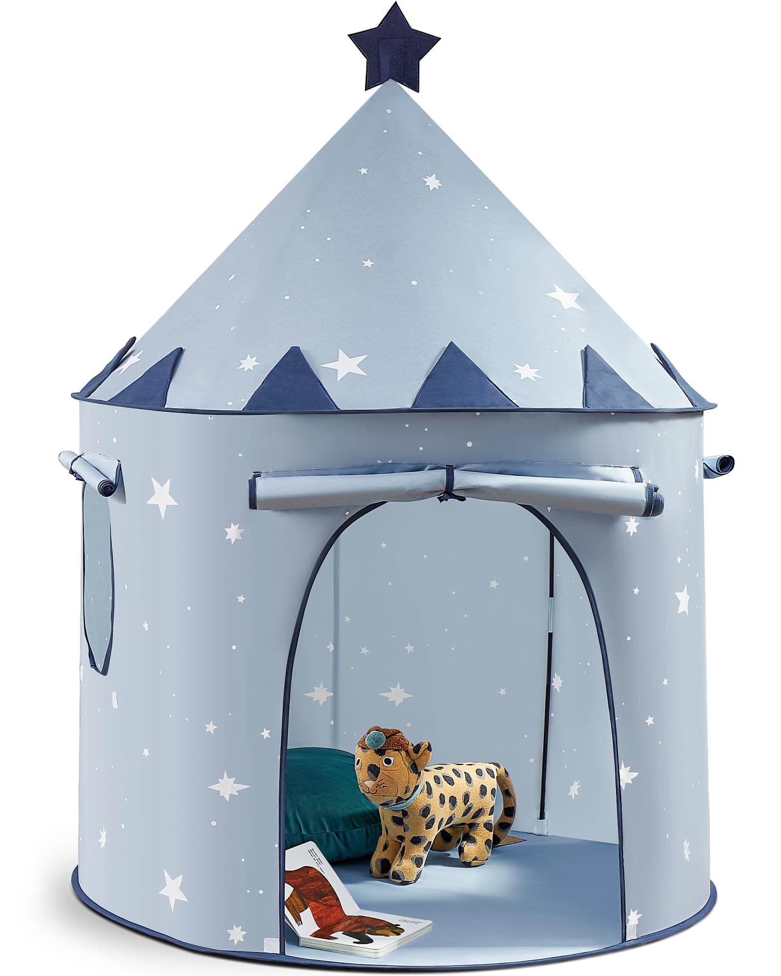 Pop-Up Kids Play Tent with Starry Sky Design