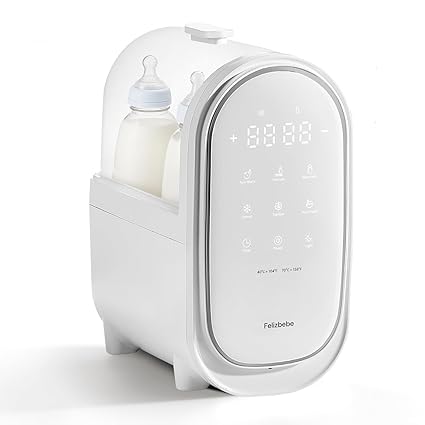 Bottle Warmer for Breastmilk, 11-in-1 Double Bottle Warmer Large Touchscreen
