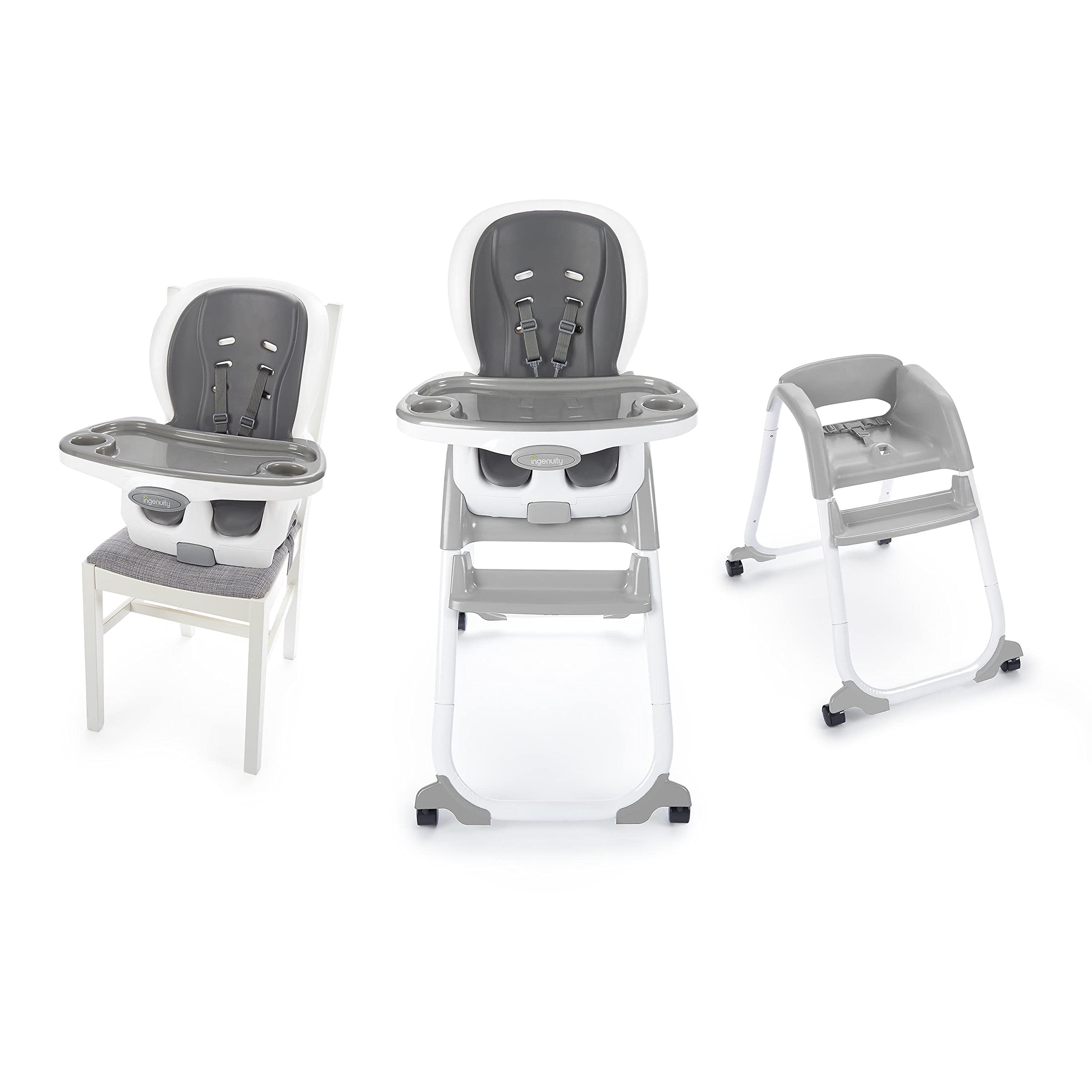 3-in-1 Convertible High Chair with Booster Seat