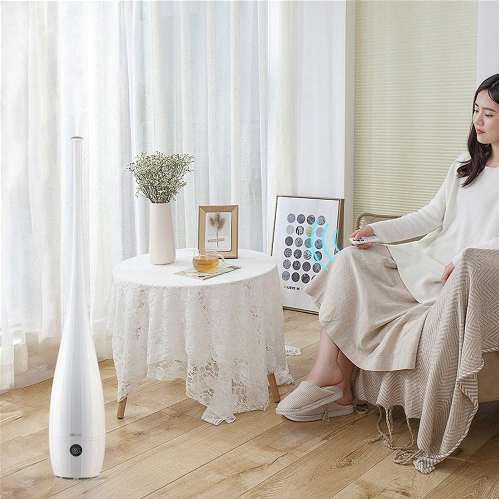 4L Silent Humidifier with Remote Control, Auto Shut-Off, Essential Oil Diffuser for Bedroom