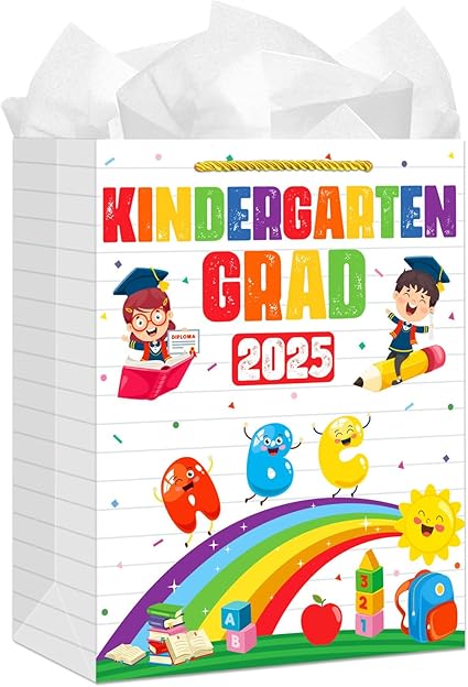 Nurse Graduation Gifts Bag - 13" Large Nurse Gift Bags with Tissue Paper and Handle