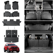 Ford Explorer Floor Mats Set with Cargo Liner and Backrest Mat
