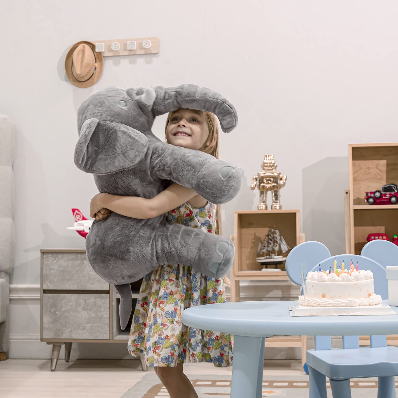 Big Stuffed Elephant, Large Elephant Stuffed Animal