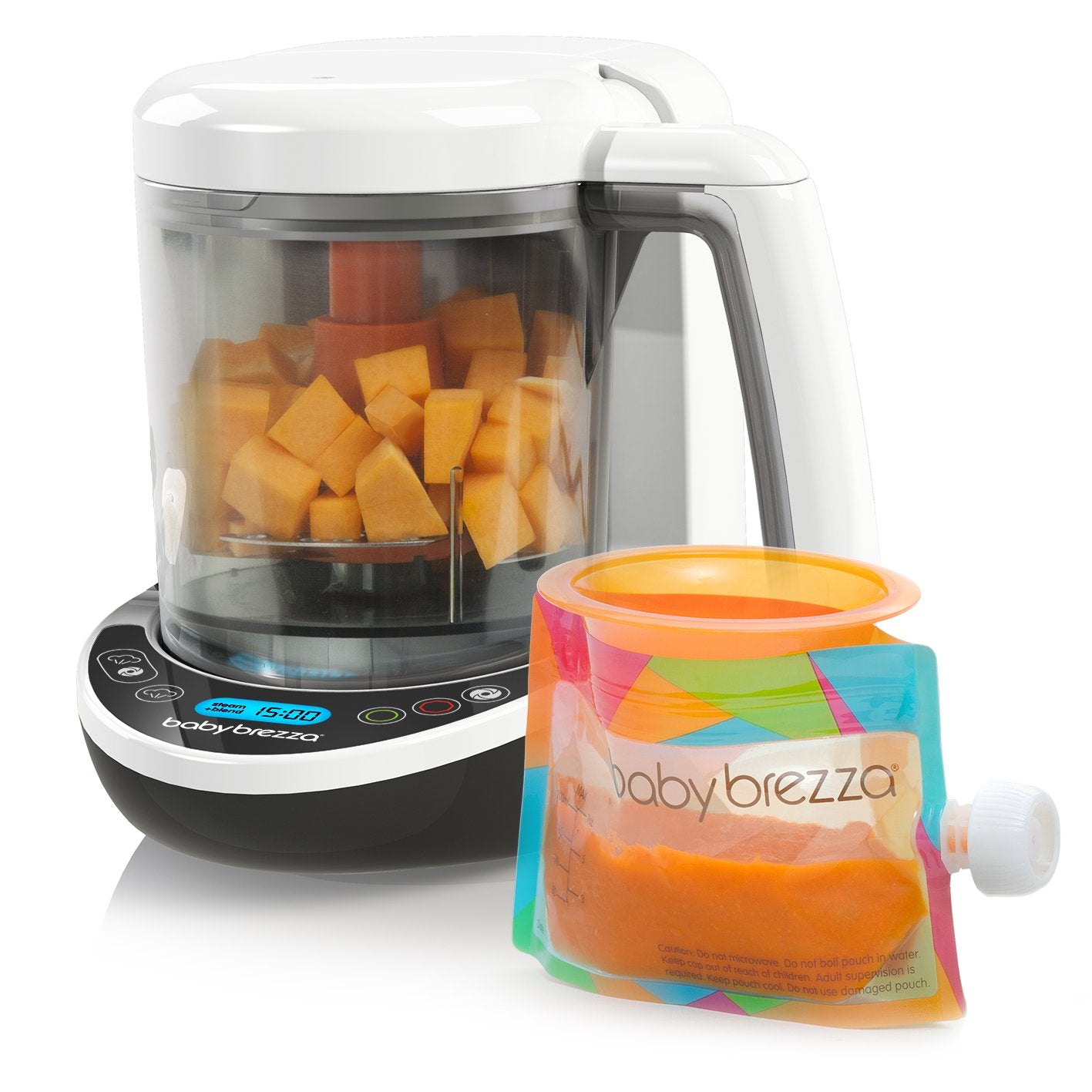 Small Baby Food Maker Set – Cooker and Blender in One to Steam and Puree Baby Food