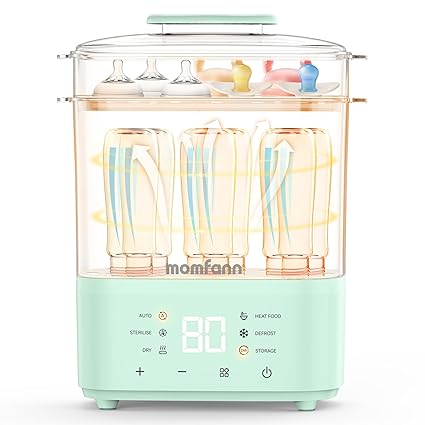 Dryer, All-in-One Electric Steam Sterilizer Bottle Sanitizer for Baby Bottles
